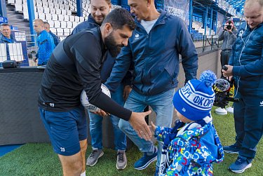 Александр Трубников исполнил мечту юного футболиста